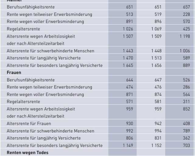 Deutsche Rentenversicherung- Jahresbericht 2017