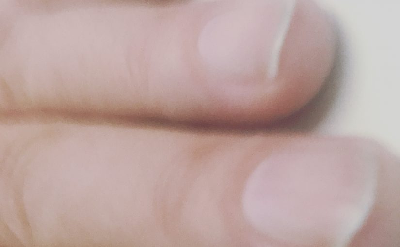 Coronavirus-Saubere Finger