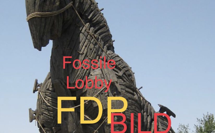 FDP Trojanisches Pferd in der Bundesregierung Fossile Lobby Lobby Atomkraft Ausbremsen von erneuerbarer Energie