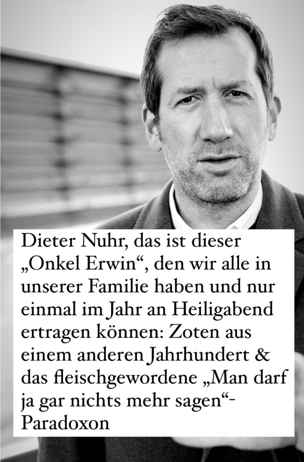 Nuhr im Ersten Die SatireQual BlogDemokratie.de