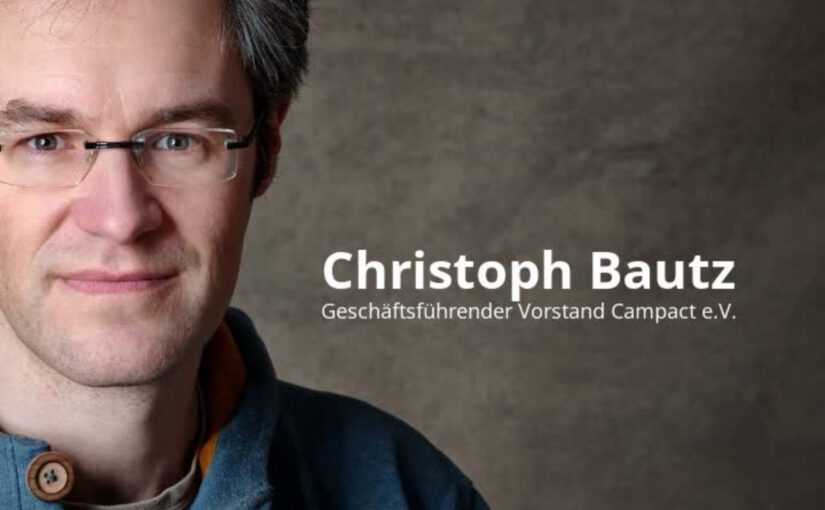 Christoph Bautz #NieWiederIstJetzt