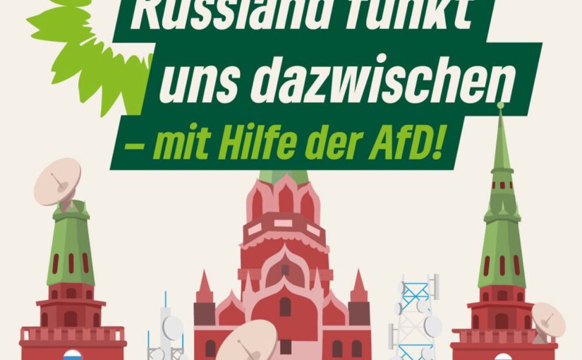 Russland nutzt AfD für Schädigung Deutschland