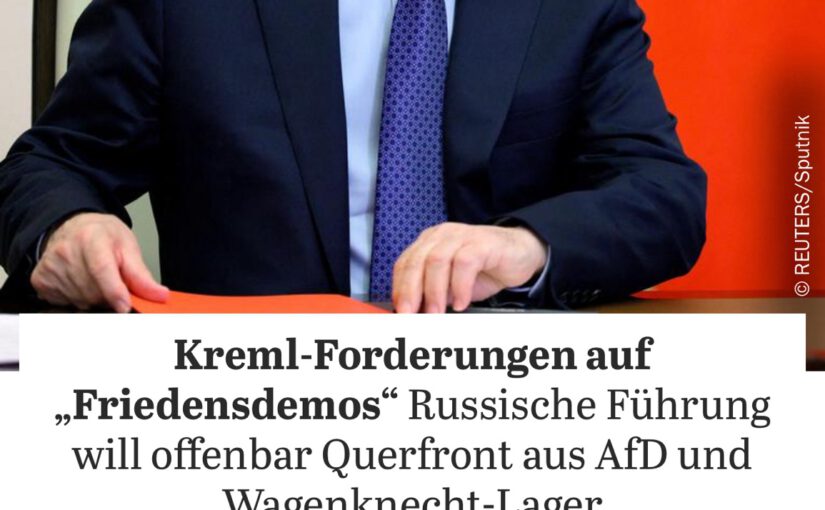 Mit Hilfe von Russland hatte die AfD wohl schon 2022 eine Strategie zur Schwächung von Deutschland erarbeitet