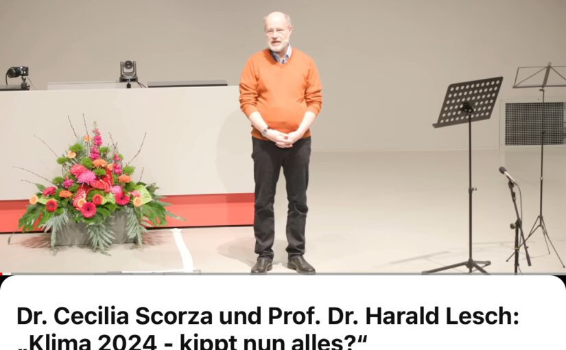 Dr. Cecilia Scorza und Prof. Dr. Harald Lesch: