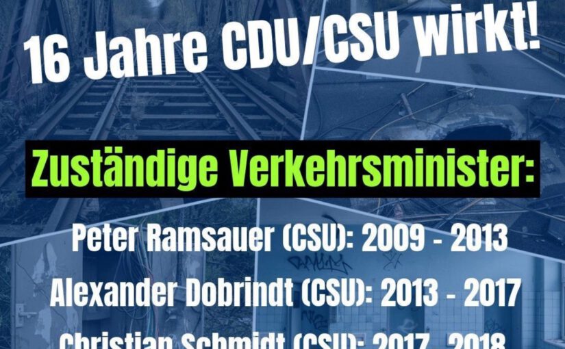 Gestatten 16 Jahre Fehlentscheidung durch CSU