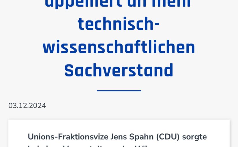 Warum Jens Spahn eine Gefahr für Deutschland und die Industrie ist