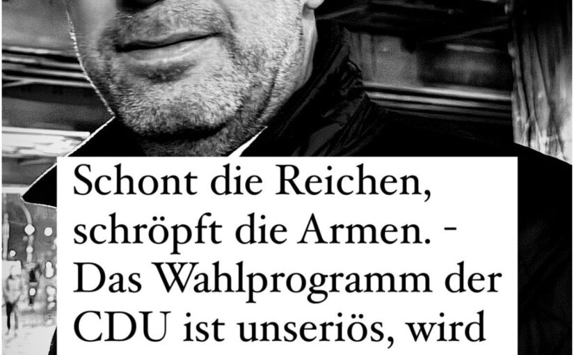 Merz’ Masterplan: Reiche belohnen, Arme bestrafen – Das Wahlprogramm der CDU entlarvt!