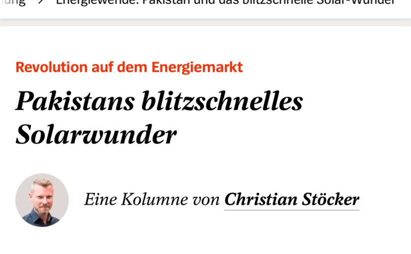 Sonnenstrom entthront Kohle: Pakistans Energiewende deckt globale Fossil-Illusion auf