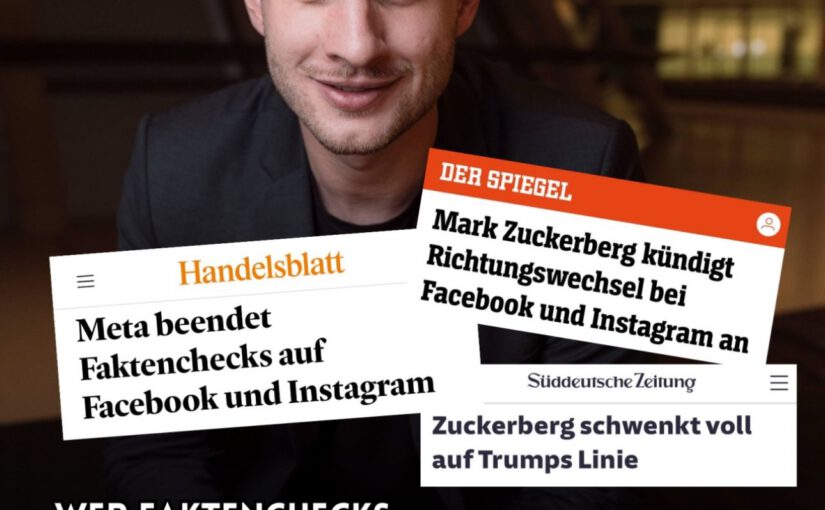 Gefährlicher Kurswechsel: Wie Mark Zuckerberg mit “Freiheit” unsere Demokratie bedroht!