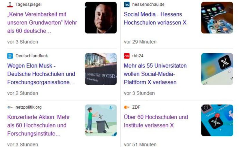 Massiver Exodus: Über 60 Hochschulen und Forschungseinrichtungen kehren Plattform X den Rücken – Ein Schlag gegen rechte Propaganda!
