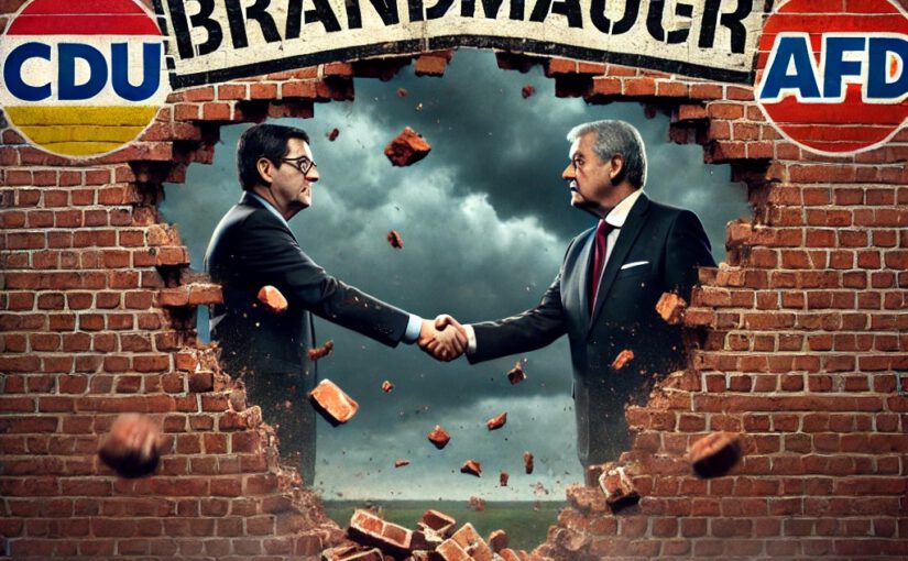 CDU & AfD: Die Brandmauer ist gefallen – Geheime Deals und offene Zusammenarbeit!