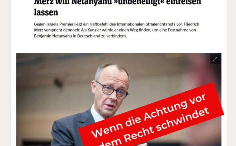Friedrich Merz: Ein Kanzler, der das Recht bricht?