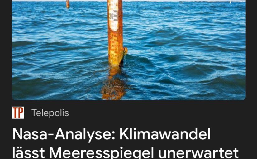 NASA-SCHOCK! Meeresspiegel steigt schneller als gedacht – droht jetzt die Klima-Katastrophe?