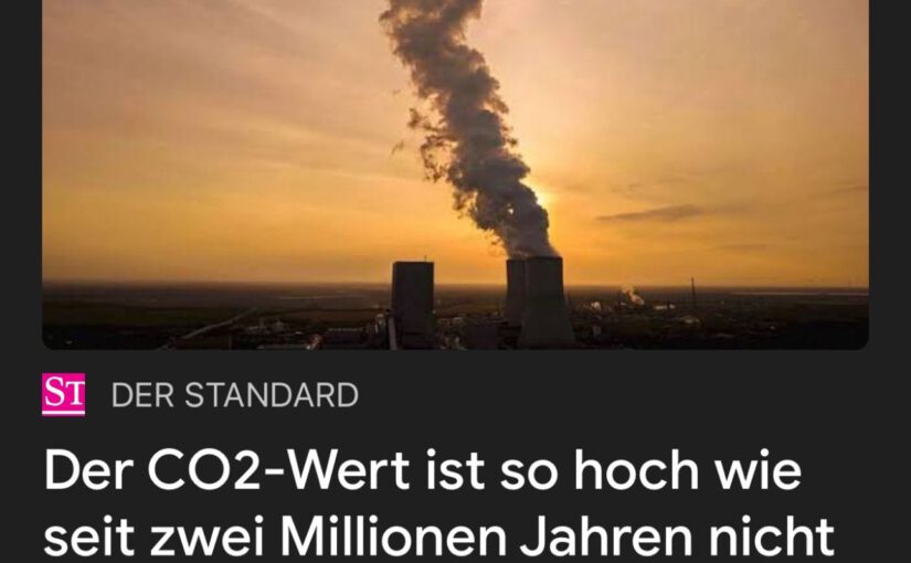 CO2-WAHNSINN! KLIMA AUF REKORDHOCH –