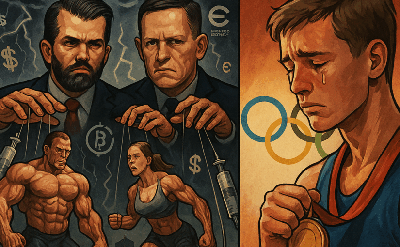 DOPING-OLYMPIA! Trumps Clan pusht irre „Supermenschen-Spiele“ – Millionen mit Turbo-Drogen?