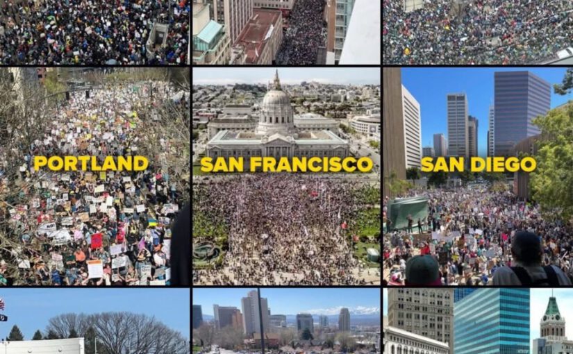 AMERIKA REBELLIERT! MILLIONEN GEGEN TRUMP UND SEIN REGIME