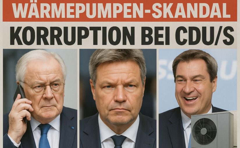 Das Inhaltsverzeichnis zur Korruption beim Thema Wärmepumpe