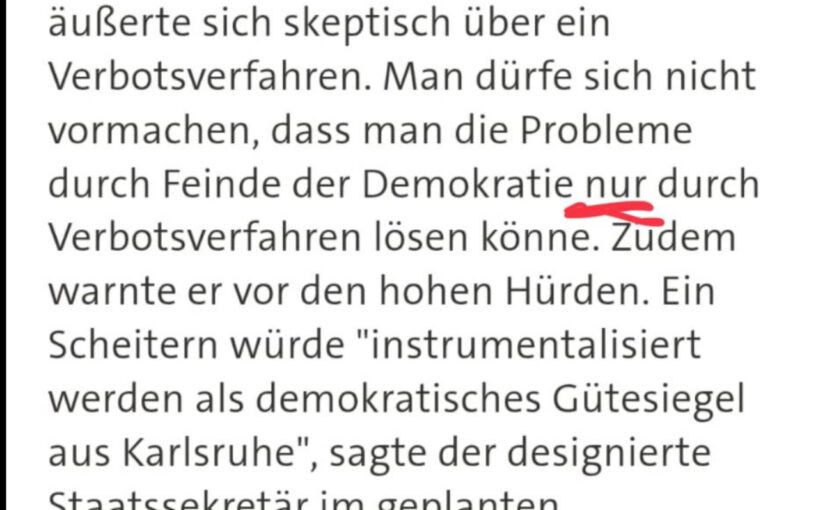 AfD-Verbot jetzt