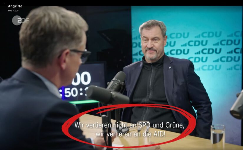 Enthüllt: Wie Markus Söder sich vom rechten Rand treiben ließ – und dabei die AfD stärkte!