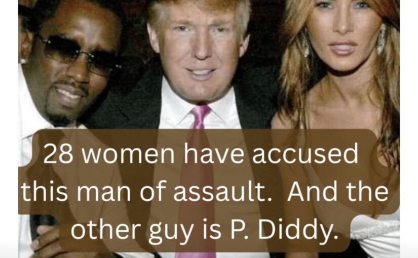 Trump und ein weiterer Frauenheld im negativen Sinn