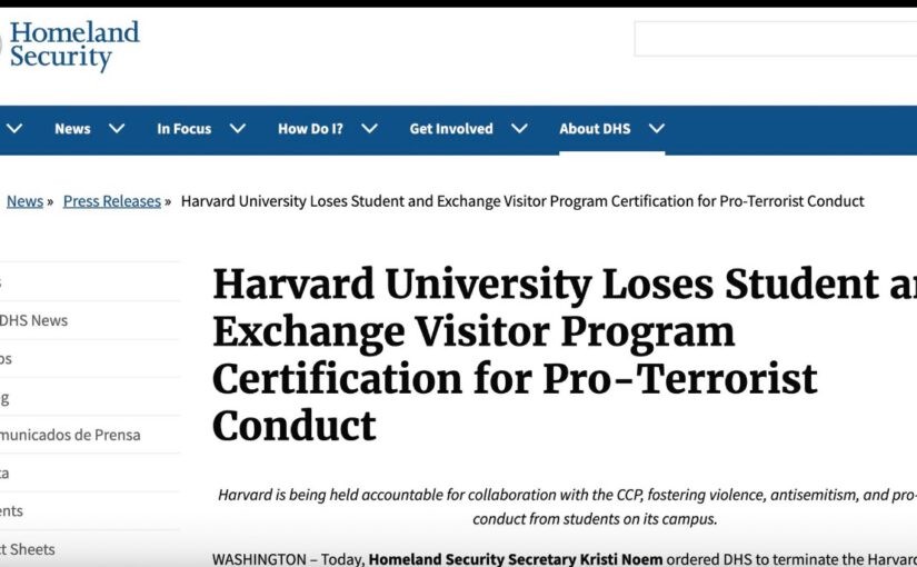 TRUMP ZERSTÖRT HARVARD! – Wie Amerikas Diktator Wissenschaft und Meinungsfreiheit abschafft