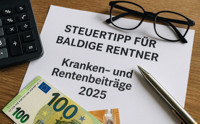 Steuertipp für baldige Rentner: So kannst du 2025 mit Kranken- und Rentenbeiträgen kräftig Steuern sparen!