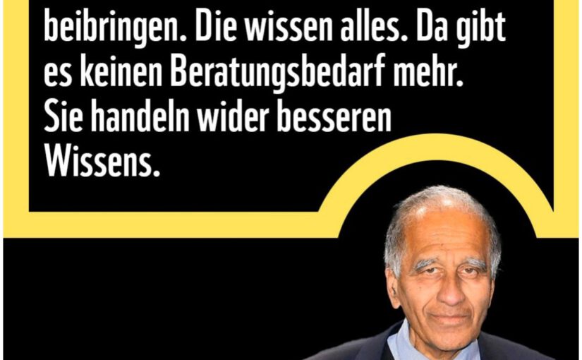 Wie konnte man solche Scharlatane nur wählen?