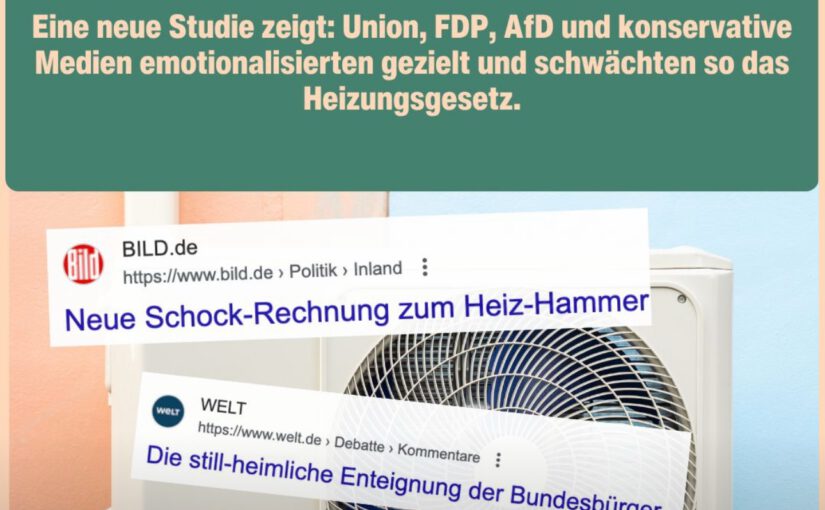 Wie CDU, FDP, AfD & Medien die Wärmewende sabotierten