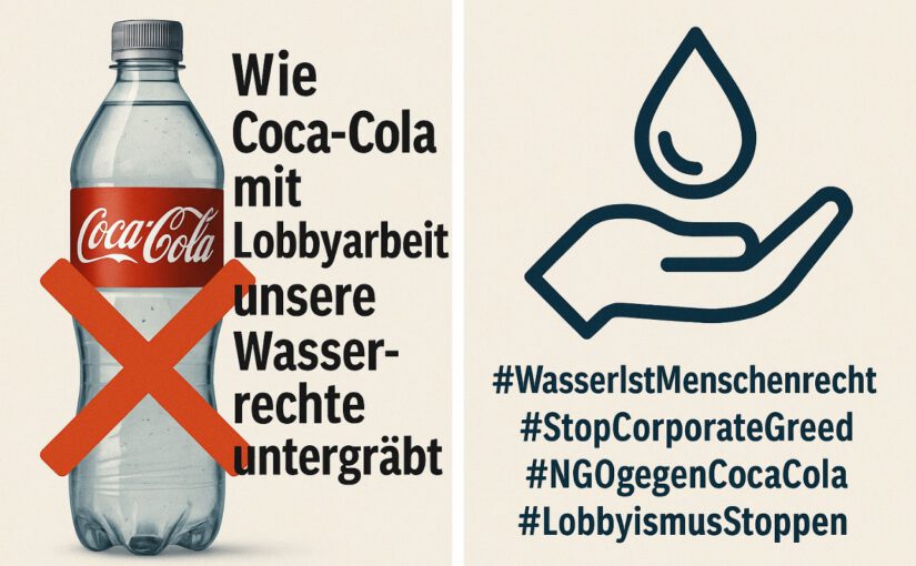 Wie Coca-Cola mit Lobbyarbeit unsere Wasserrechte untergräbt