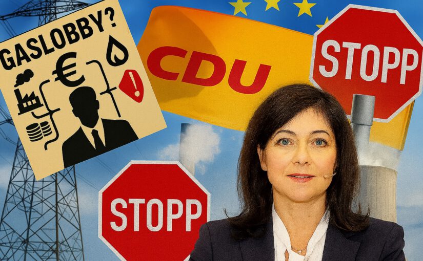 Gas statt grün? Wie Katherina Reiche den fossilen Neustart verkauft – als „Realitätscheck“