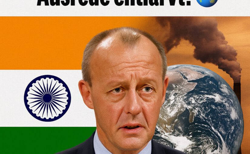Das Merz-Märchen vom 2 %-Argument – entlarvt von Indiens Klimawunder!