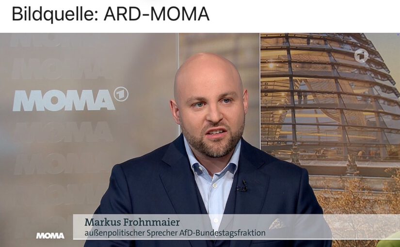 Frohnmaier – Putins Pressesprecher im Bundestag?