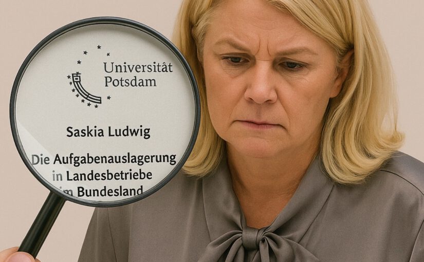 Saskia Ludwig. Plagiatsvorwürfe gegen CDU-Abgeordnete