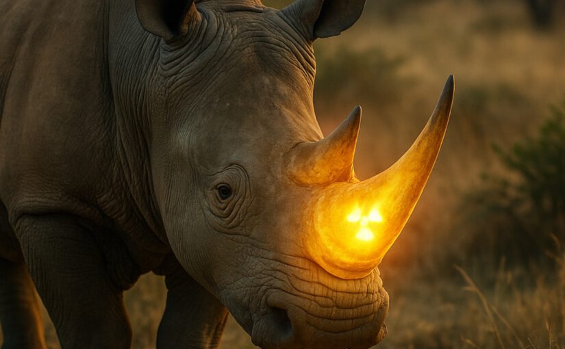 Radioactive Revolution: Poachers Face Extinction – Rhino and Elephant Horns Now Worthless!