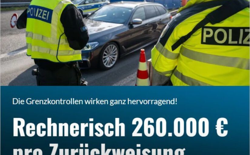 Grenz-Posse für 100 Millionen – warum Dobrindts Kontrollen nur Symbolpolitik sind!