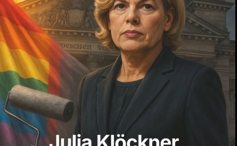 Julia Klöckner. Statt Vielfalt-Rechtsruck. Statt Neutralität - Machtmissbrauch