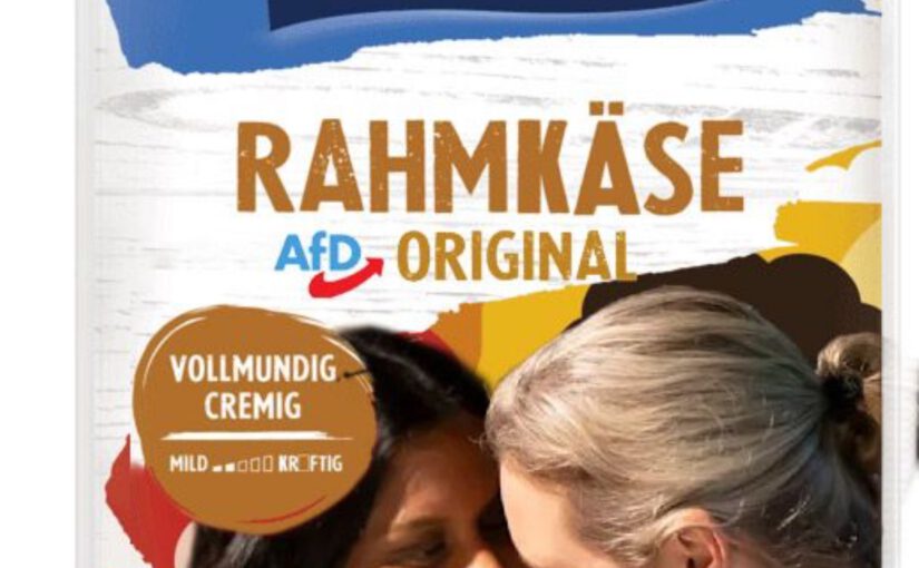 Milram macht auf Rechtskäse – neue Edition für die AxD-Fans!