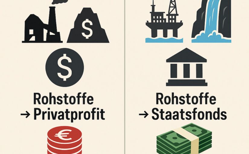 Rohstoff-Paradies Norwegen vs. Rohstoff-Debakel Deutschland – warum ein Land reich und das andere verschuldet ist!
