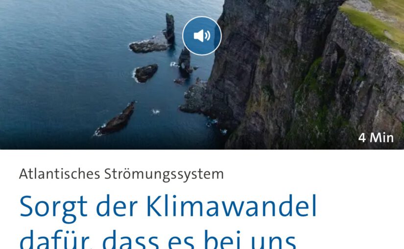 Die Klimareise ins Ungewisse – droht Europa der Kälte-Schock?