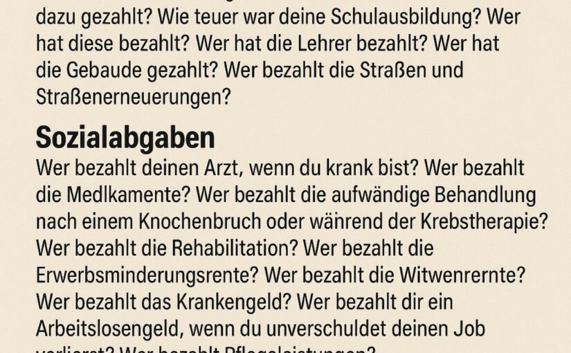 Perfide Spiele von Neoliberalen, CDU, CSU, FDP, AfD Teil 100