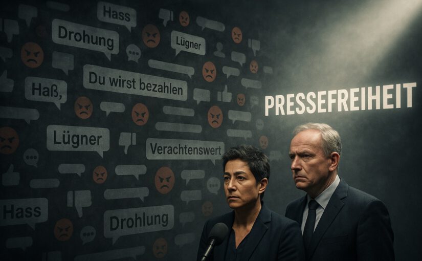 Wenn Journalisten Angst haben müssen – Hayali & Theveßen im Fadenkreuz des Hasses