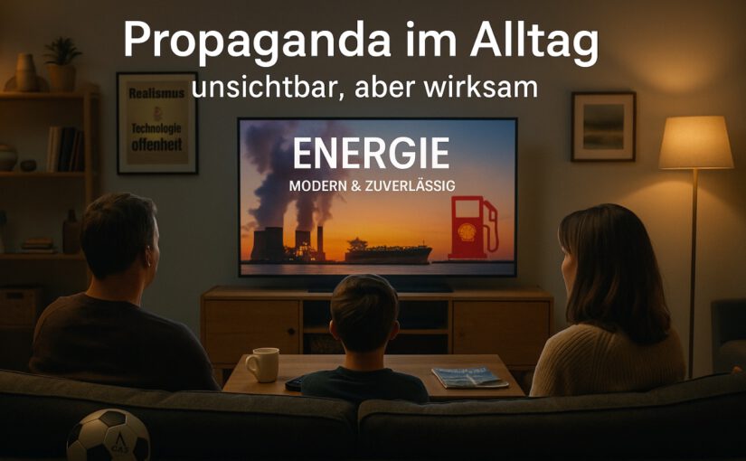 Kapitel 6b – Teil 10 – Die perfiden Fossil-Ideologen, Propaganda im Alltag