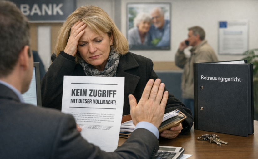 Die Bankvollmacht-Falle: Warum viele glauben, vorgesorgt zu haben – und im Ernstfall alles schiefgeht