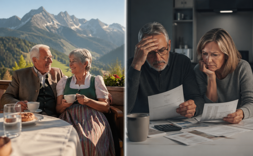 Teil 1c: Private Altersvorsorge Vergleich Deutschland mit Österreich: Warum Eigenvorsorge in beiden Ländern nötig ist – aber unterschiedlich wirkt!