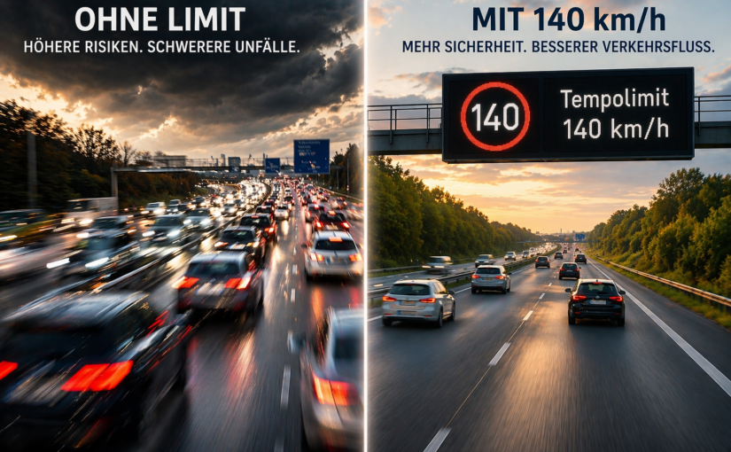 Tempolimit für Deutschland wird in den kommenden 1–3 Jahren unausweichlich