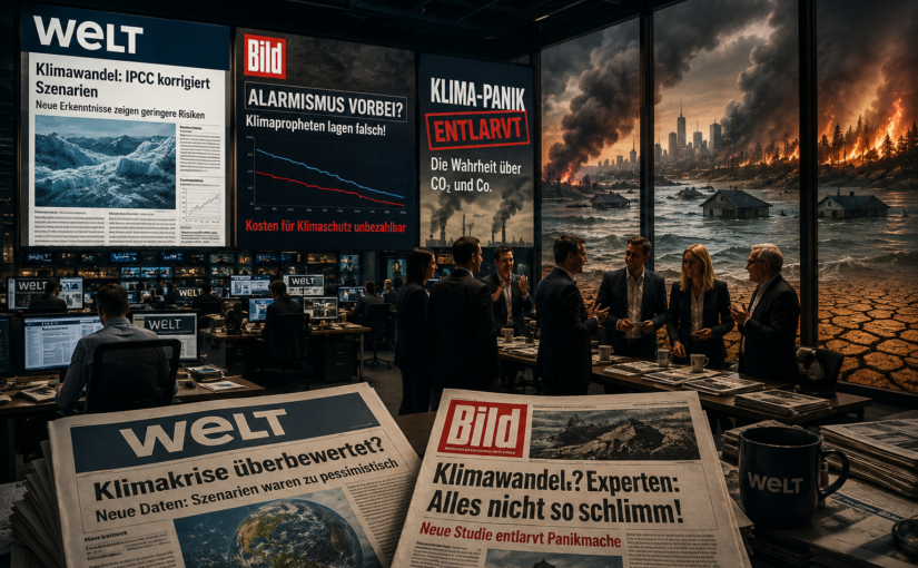 Klimakrise plötzlich doch harmlos? Wie konservative Medien Stimmung gegen Klimaschutz machen