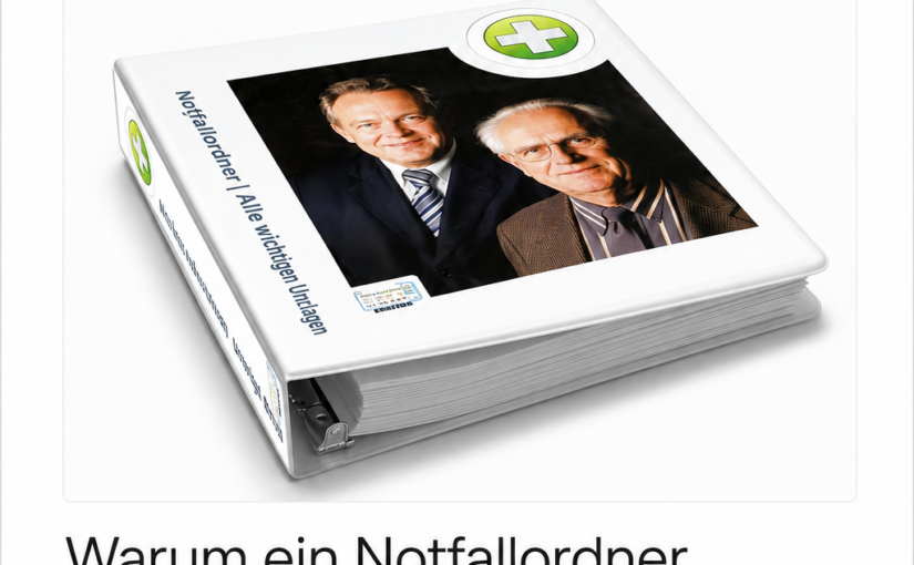 Notfall kann jeden treffen: Warum eine Vorsorgevollmacht und ein Notfallordner unverzichtbar sind