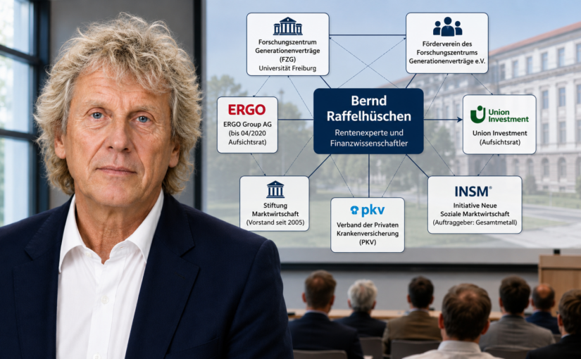 Bernd Raffelhüschen und das Netzwerk hinter der Rentendebatte