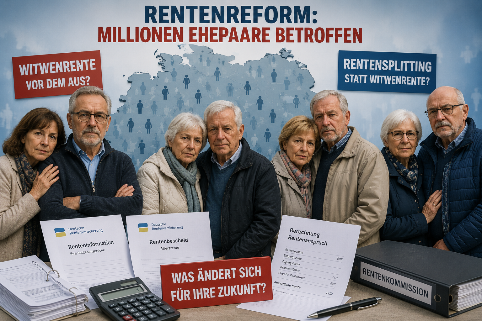 Witwenrente vor dem Aus? Rentenkommission plant radikalen Umbau