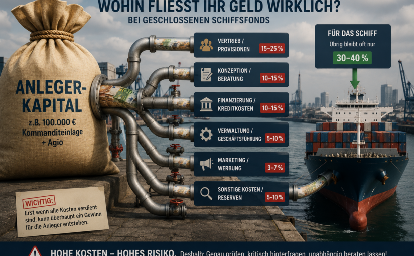 Schiffsfonds: Vom Traum vom Reichtum zum finanziellen Albtraum vieler Anleger